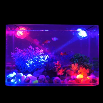 EÚ NÁM Akvárium Vodotesný LED Reflektor, Ponorné Svetlo Konvexné Šošovky Dizajn s Prísavkou akvárium Dekoratívne