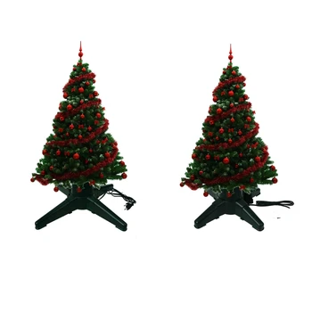 EÚ Plug 40/50 Vianočný Stromček Elektrických Točivých Základný Stojan Vianočný Strom Podporu 62KD