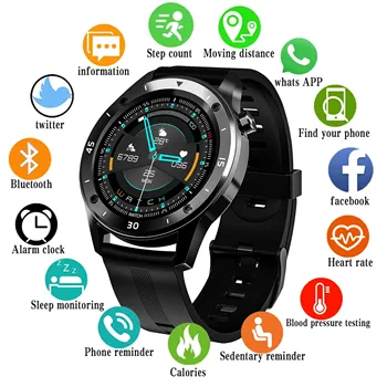 F22s Šport Smart Hodinky pre Muža, Ženu 2020 sa Inteligentné Smartwatch Fitness GPS Tracker Náramok Krvného Tlaku pre Android Ios