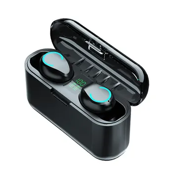 F9-13 TWS Bluetooth 5.1 Slúchadlá Bezdrôtové Slúchadlá 9D Hifi Stereo Slúchadlá Vodotesné Mini Slúchadlá Hudbu Headsety LED Displa