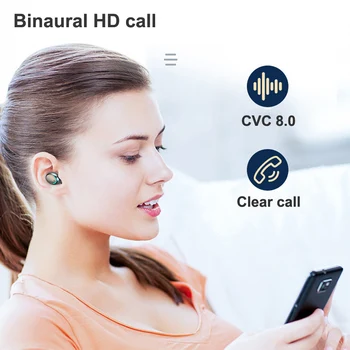 F9-5 C TWS Slúchadlá BT5.1 Bluetooth Bezdrôtové Slúchadlá LED Displej Smart Touch Mini Slúchadlá s Nabíjanie Box