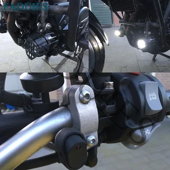 FADUIES Motocykel LED Hmlové Svetlo & Chrániť ochranné Kryty s Elektroinštalácie Postroj Pre BMW R1200 GS /ADV Motocykel Led Svetlá Biela 6000k