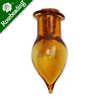 Farebné slza tvar Drobné korkový ampulka prázdne malé sklenené fľaše,ktorí chcú fľaše,sklo jar,drobné korkový fľaše,predáva 10pcs-100271