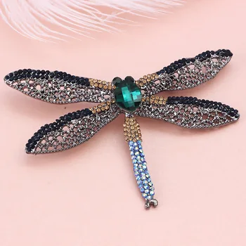 FARLENA Šperky Vintage Duté z Veľkých Dragonfly Brošňa Kolíky pre Ženy, Luxusné Kamienky Brošne