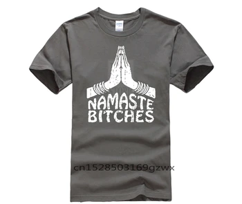 Fashion tričko mužov Namaste Súk Hilariously Zábavné Mužov Značky Vytlačené v Lete Roku 2019 Krátke osobnosti T tričko