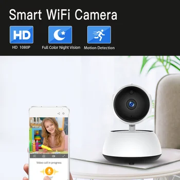 FEISDA Bezdrôtový Smart WiFi Kamera 1080P IP Kamera obojsmerné Audio Vnútorné Zabezpečenia HD Nočné Videnie CCTV Kamery Pet Baby Monitor