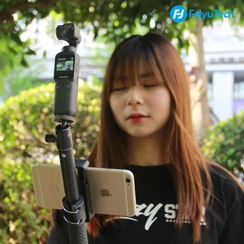 Feiyu Vreckový Fotoaparát Gimbal 3-Os 4K HD Ručné Gimbal Fotoaparátu, Stabilizátor 120° Široký Uhol Smart Sledovať Vstavané Wi-Fi, ovládanie