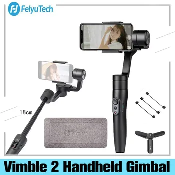 Feiyutech Feiyu Vimble 2 Telefón Gimbal Ručné 3 Os Stabilizátor Rozšíriteľný Pól Pre iPhone X 8 7 Samsung S8+S9 Plus Smartphone