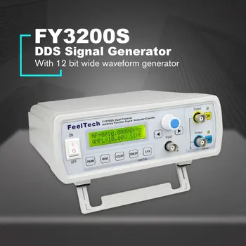 FellTech FY3200S 6MHZ Digitálne DDS Dual-channel Funkcia Zdroj Signálu Generátor Ľubovoľných Stave/Pulzná Frekvencia Meter EÚ