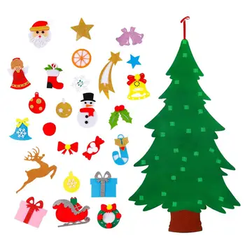 FENGRISE Cítil Vianočný Stromček Santa Claus Veselé Vianočné Dekorácie Pre Domov Deti Hračky 2020 Vianočný Strom Vianočný Strom Ornament