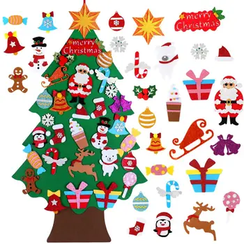 FENGRISE Cítil Vianočný Stromček Santa Claus Veselé Vianočné Dekorácie Pre Domov Deti Hračky 2020 Vianočný Strom Vianočný Strom Ornament