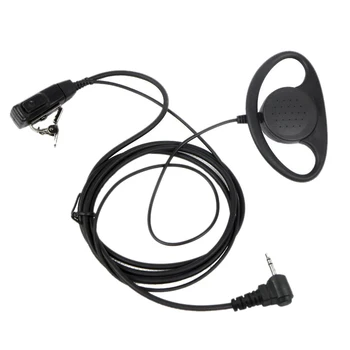 FFYY-1 Pin D Typ Headset Ucho Slúchadlá PTT Mic Slúchadlo pre Motorola Talkabout Prenosné Rádio TLKR T3 T4 T60 T80 MR350R Wal