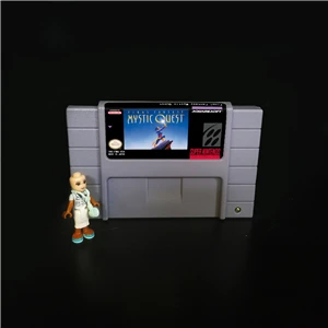 Final Fantasy Hra Mystic Quest a Záverečnej Hre Fantasy II III IV V VI - RPG Hra s Tonerom Batérie Uložiť 16 bit USA Verzia