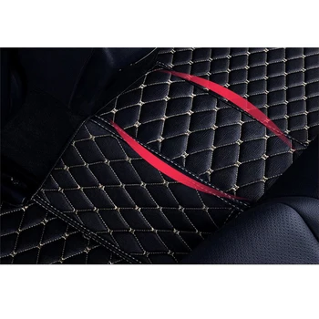 Flash mat kožené auto podlahové rohože pre Dodge Nabíjačku 2016 2017 2018 Vlastné nohy Podložky automobilový koberec automobilu zahŕňa