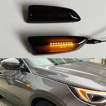 Flasher Zase Signál Blinker Na Opel Astra J 2009-Astra K-2019 Zafira C 2011-2019 LED Dynamické Bočné Obrysové Svetlo