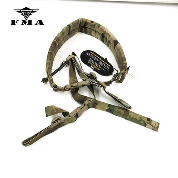 FMA Taktické Rýchle Nastaviteľné Polstrované 2 Bod Puška Zbraň Šatka Multicam Ramenný Popruh Príslušenstvo