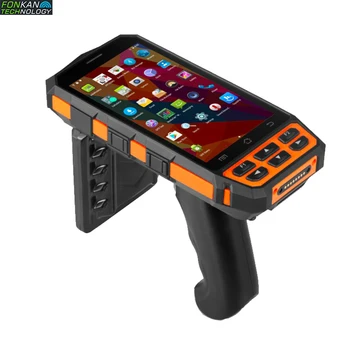 FONKAN 860-960MHZ R2000 Modul Dlhý Rad RFID vreckového počítača PDA UHF reader Android 7.0 O/S UHF skener karty Bluetooth Tag Reader
