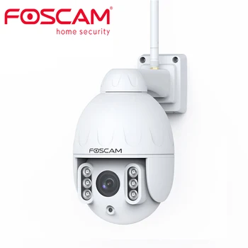 Foscam SD2 1080P WIFI PTZ Nepremokavé Vonkajšie IP Kamery 4X Optický zoom 50m Nočné Videnie 2-Way Audio Podporuje 128G Mirco SD Kartu