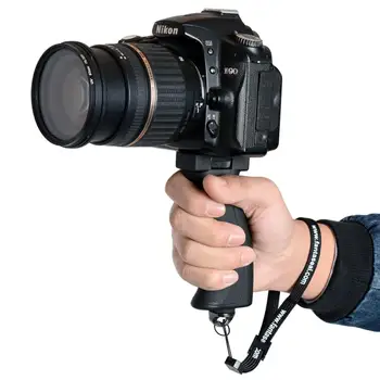 Fotoaparát Rukoväte Montáž Stabilizátor pre Gopro Sony Eken Akcia Fotoaparát Canon Nikon DSLR Fotoaparát Smartphone, Mobilný Telefón Rukoväť Držiak