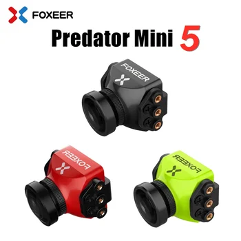 Foxeer Predator V5 FPV Fotoaparát Racing Drone Mini Kamera 22*22 mm 1000tvl 16:9/4:3 PAL/NTSC prepínateľné M12 4ms Latencie Super WDR