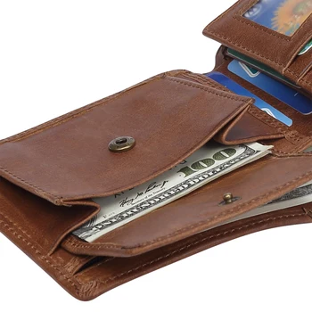 FRALU Novou značkou vysokej kvality krátke pánske peňaženky pravej kože qualitty záruka kabelku pre mužov mince kabelku doprava zadarmo