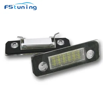 FStuning Auto špz lampa led poznávacia svetlo na Ford Fiesta Fusion Mondeo MK2 motocykel led špz osvetlenie