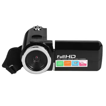 Full HD Videokamera 48MP Live Stream Vlog Krajiny 3.0 Palcový Displej Digitálny 18X Zoom Kamera Pre Youbute S širokouhlý Objektív