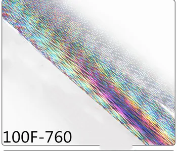 Funadaiko horúce lisovanie fólií pre rybárske lure Japonsko Holografické papier DIY rybárske Príslušenstvo Holografické Laser 60 cm*120 m