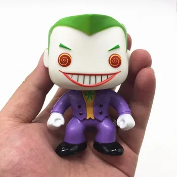 FUNKO POP 1pcs Prvé Vydanie Úradný DC Hrdinovia: Joker Bábika Akčné Figúrky Model Darček Pre Priateľa, Narodeniny, Svadbu S Box