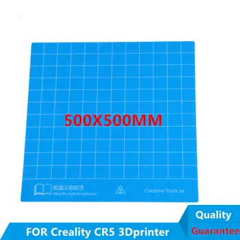 Funssor 2 ks* 500X500MM stavať tanier 3M páska s 300LSE nálepka pre Creality CR 5 blue print posteľ pásky Kúrenie Posteľ Nálepky