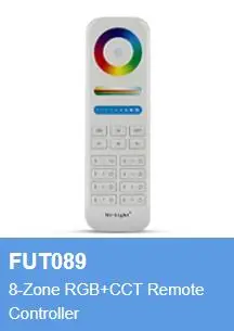 FUT089 FUT090 8-Pásmo Diaľkového ovládača LS1 LS2 5 V 1, 4 V 1, Inteligentný ovládač Pre RGB RGBW CCT jednofarebné LED Pásy Svetla Pásky