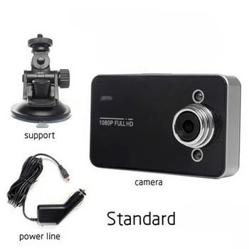 G-senzor DVR K60001080P Full HD LED pre Nočné Videnie videorekordér Tabuli Multifunkčné Jazdy Záznamník Videa Zaregistrovať