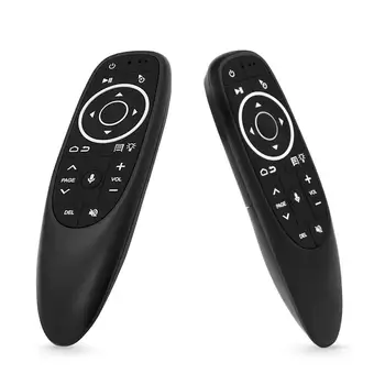 G10S Pro Ovládanie Hlasom Vzduchu Myš s Gyro Snímanie Mini Bezdrôtovej Smart Remote, Podsvietený Pre Android tv box PC