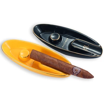 GALINER Gadgets Keramické Cigaru Popolníka na Prenosné 1 Držiak Slot Fajčenie Cestovné Popola Zásobník Vonkajšie Vrecko Auto Popolník Domáce Používanie
