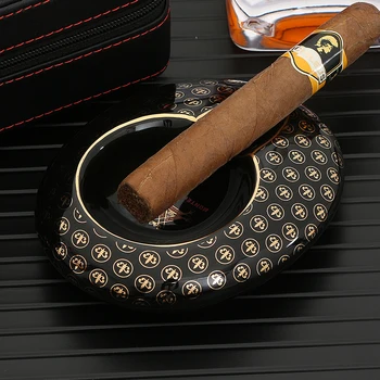GALINER Okrúhle Vrecko Cigaru Popolník Domov Keramické Mini 1 Trubice Cigaru, Popolníky Cestovné Vonkajšie Prenosné Zásobník Popola