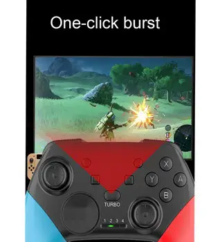 Gamepad Prepnite Ovládač Pre Nintendo Switch Radič Somatosensory Vibrácií Bluetooth Pre Android