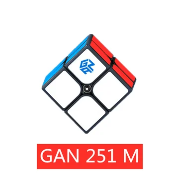 GAN 251M Magnetická kocka 2x2x2 magic cube GAN251 M 2x2 Magnet Rýchlosť Kocka GAN 251 M puzzle cubo magico profissional gans kocka