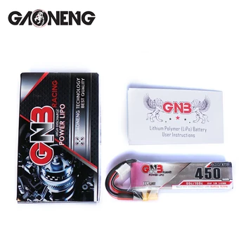 Gaoneng GNB 450mAh 2S1P 7.6 V 80C/160C LiHV Batérie 2S Lipo Batérie S XT30 Konektor Pre iFlight CineBee Whoop Beta FPV Drone