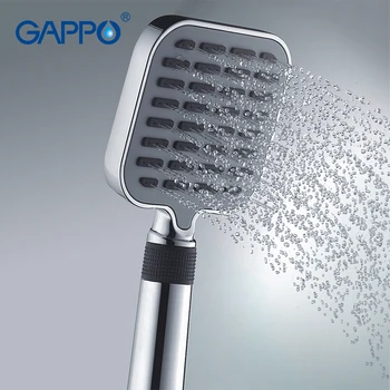 Gappo 1Pc Najvyššej Kvality Tri Spôsoby Námestie strane sprchové kúpeľňové doplnky ABS v pochrómovaný úsporu vody, sprcha headGA08
