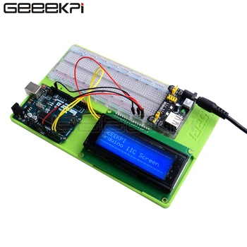 GeeekPi ABS Experiment Držiteľ Auta Platformu pre Raspberry Pi 4B / 3B+ / 3B / 2B / B+, Nula/W, Mega 2560