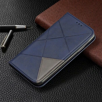 Geometrické Kože Flip puzdro Pre iphone 12 11 Pro Max XS XR 7 8 Plus 6 6S Kryt Pre iphone 12 Prípadoch Peňaženky Business PU Telefón Tašky