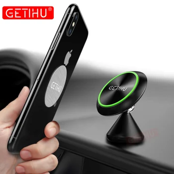GETIHU Univerzálny Magnetický Auto Držiaka Telefónu Mini Air Vent Mount Magnet Mobilný Držiak Pre iPhone 11 Pro Max X 8 6 Plus Pre Samsung
