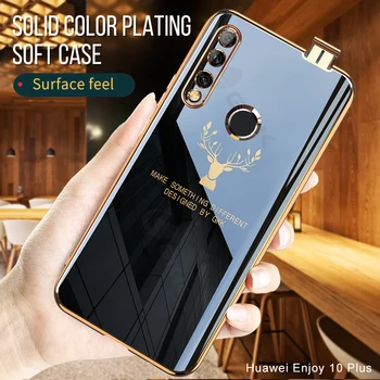GKK Luxusné Lode Vzor Mäkké puzdro Pre Huawei P Smart Z Y9 Prime 2019 Česť 9X Prípade Odtlačkov prstov diery, Anti-knock Tpu Kryt