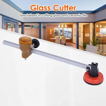 Glass Cutter Multi-function Valček Typ Kruhové Glass Cutter Tesárstvo rezný Nástroj pre rezanie skla/ keramické dlaždice