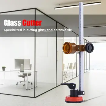 Glass Cutter Multi-function Valček Typ Kruhové Glass Cutter Tesárstvo rezný Nástroj pre rezanie skla/ keramické dlaždice