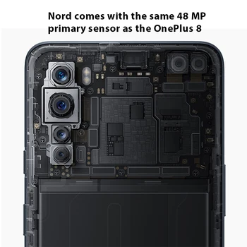 Globálna Verzia Oneplus Nord 5G Mobilný Telefón Snapdragon 765G 128 GB / 256 GB 48MP Quad Fotoaparát 90Hz AMOLED Displej Rýchle Nabitie