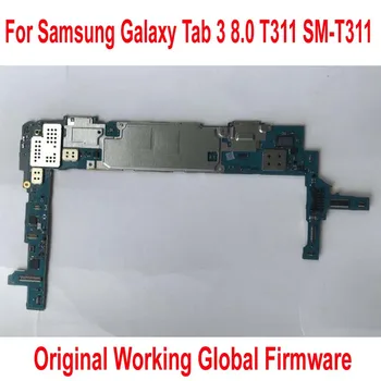 Globálne Firmware Pôvodné Dielo, základná Doska pre Samsung Galaxy Tab 3 8.0 T311 SM-T311 Doske Logické Obvody Karty Poplatok Flex Kábel