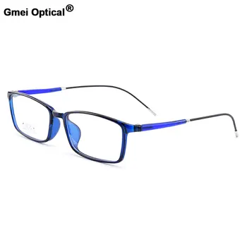 Gmei Optické Flexibilné Ultralight Plastové Mužov Okuliare Rámy Ženy TR90 Okuliarov na Predpis Lupa 