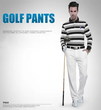 Golfové palice, Golfové oblečenie nohavice mens golfové nohavice pre mužov quick dry golf leto tenké šaty plus veľkosti XXS-XXXL oblečenie 2018