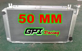 GPI Racing hliníkový radiátor pre Nissan GQ PATROL Y60 4.2 L Benzínu MT TB42S TB42E + hadica